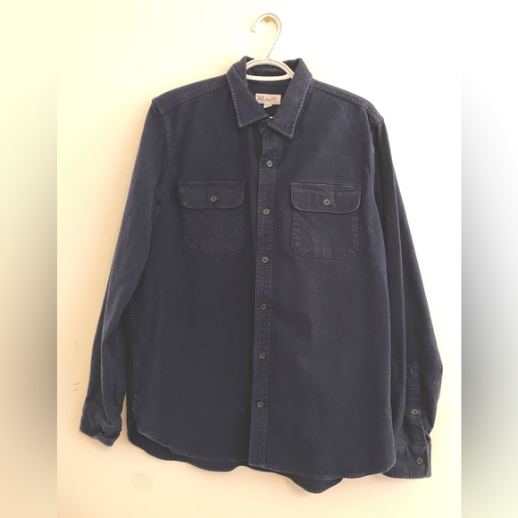 GAP Navy Blue Overshirt - Picture 2 of 4